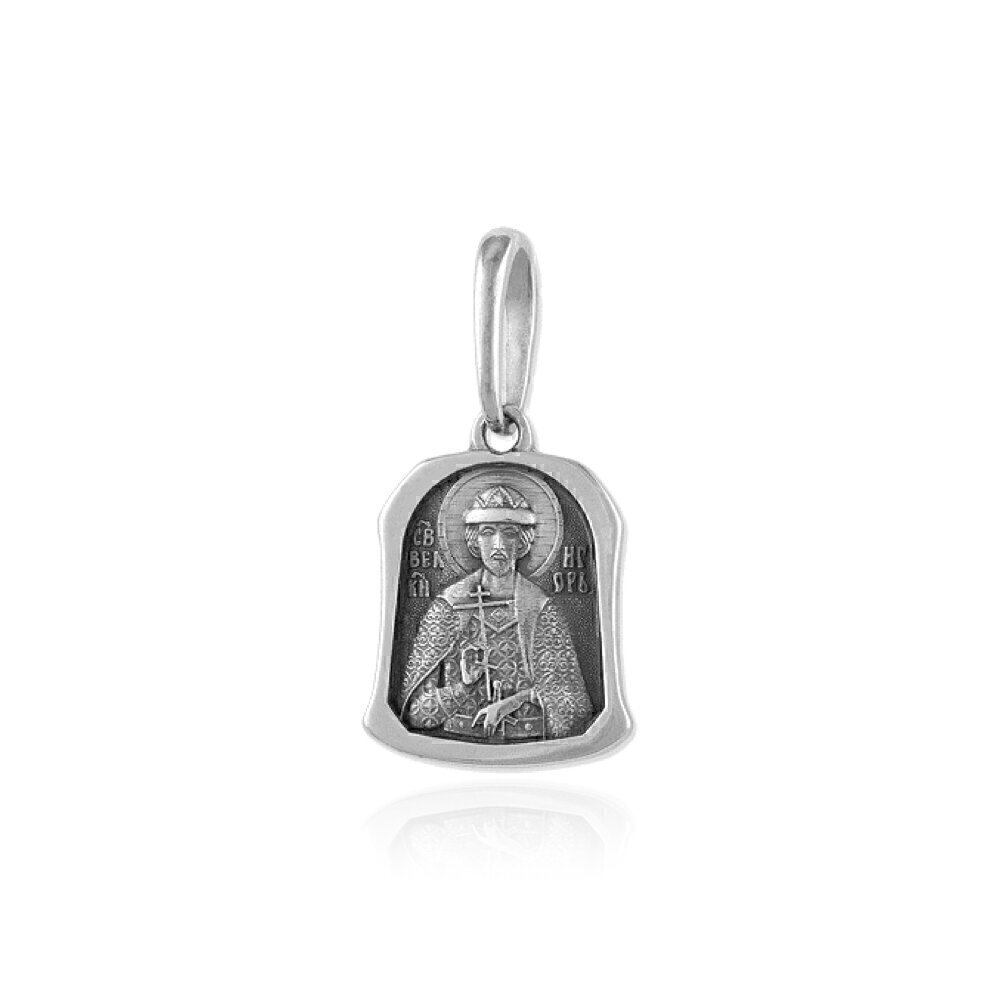 Купить Образ из серебра "Святой Князь Игорь" (36285)